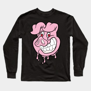 Graffiti Pig Long Sleeve T-Shirt